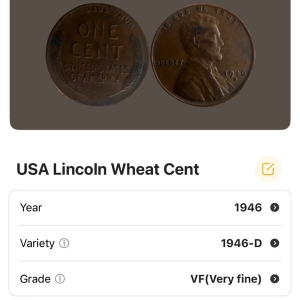 1946 D Lincoln Wheat Penny